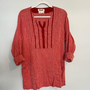 Flax Striped Tunic
